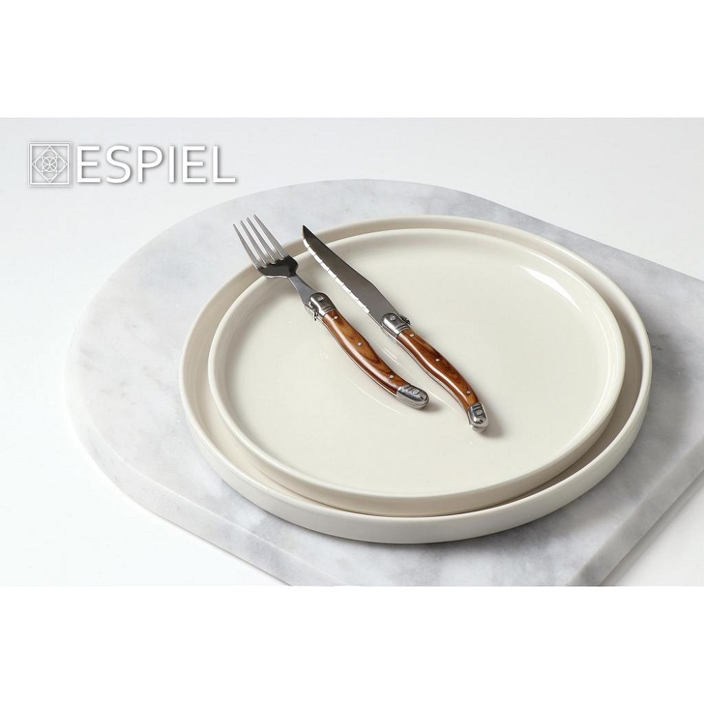 Μαχαίρι Steak 23cm Ανοξείδωτο/Πλαστικό Antique Cut Espiel STK107K12 - 4