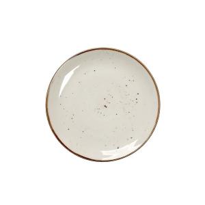 Πιάτο Ρηχό Φρούτου Πορσελάνης Φ19xH2cm Terra Cream Espiel TLK103K6 - 50467