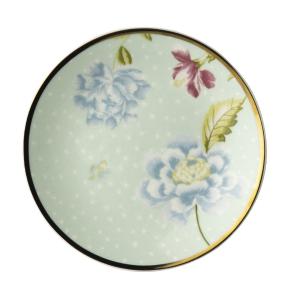 Πιατάκι Πορσελάνης Φ12cm Petit Four Mint Uni Heritage Laura Ashley LA180431 - 60571