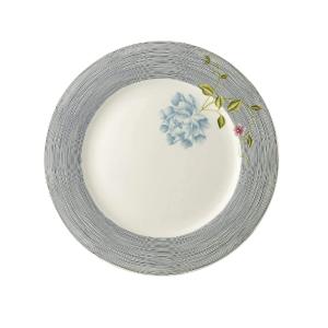 Πιάτο Ρηχό Πορσελάνης Στρογγυλό Φ26cm Midnight Pinstripe Uni Heritage Laura Ashley LA180457 - 60580