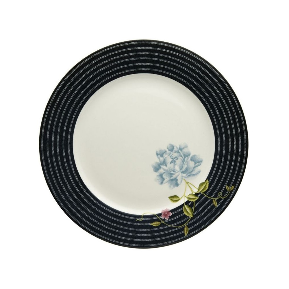 Πιάτο Ρηχό Πορσελάνης Στρογγυλό Φ26cm Midnight Candy Uni Heritage Laura Ashley LA180458 - 0