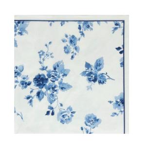 Χαρτοπετσέτες 33x33cm 20τμχ China Rose Blueprint Laura Ashley LA180981 - 60622