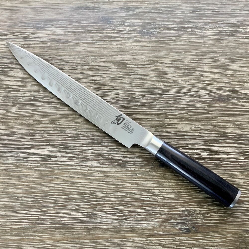 Μαχαίρι Φιλεταρίσματος Με Αυλακώσεις 23cm Shun Classic Kai DM-0720 - 1