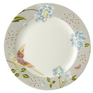 Πιάτο Πορσελάνης Ρηχό Στρογγυλό Φ18cm Cobblestone Uni Heritage Laura Ashley LA180432 - 72193