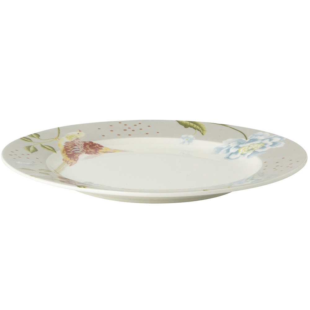 Πιάτο Πορσελάνης Ρηχό Στρογγυλό Φ18cm Cobblestone Uni Heritage Laura Ashley LA180432 - 1