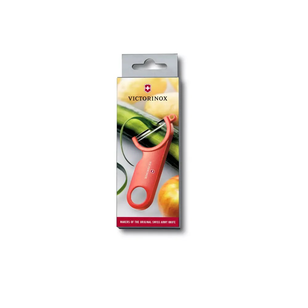 Αποφλοιωτής-Peeler Πλαστικός ABS Κόκκινος 15,5x5,5xH1,2cm Victorinox 7.6073.0 - 2