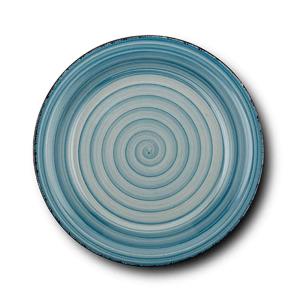 Πιάτο Ρηχό Φρούτου Stoneware Φ19,5cm Lines Faded Blue Nava 10-099-222 - 57782