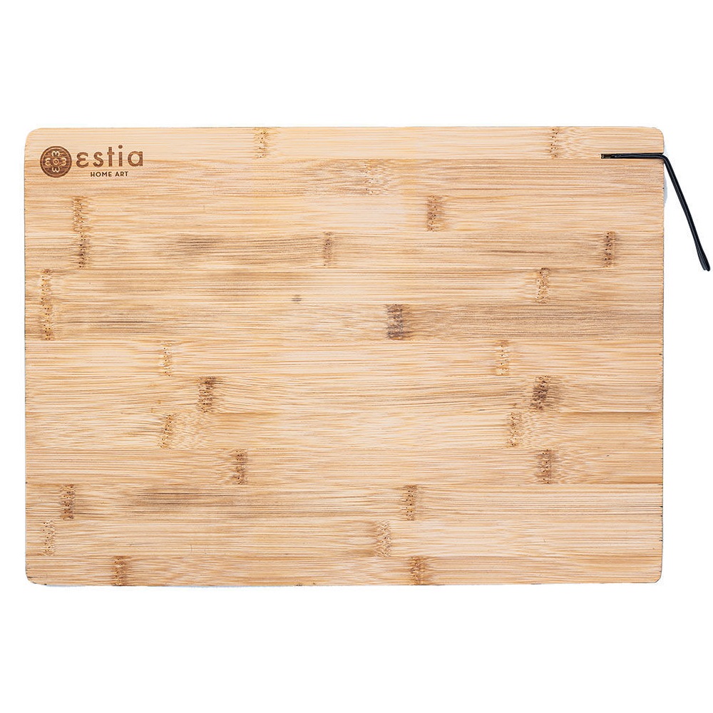 Επιφάνεια Κοπής Bamboo 39x28cm Με Λουράκι Essentials εstia Home Art 01-9182 - 0