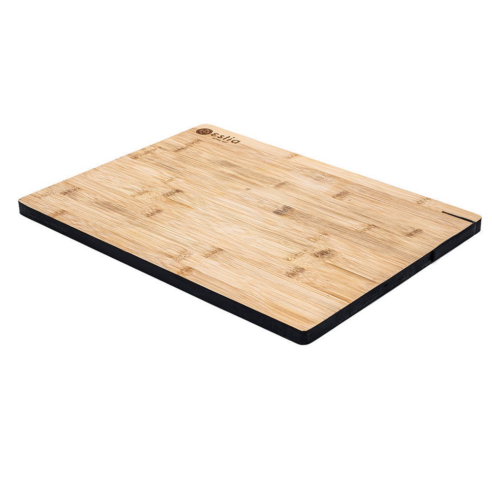 Επιφάνεια Κοπής Bamboo 39x28cm Με Λουράκι Essentials εstia Home Art 01-9182 - 1