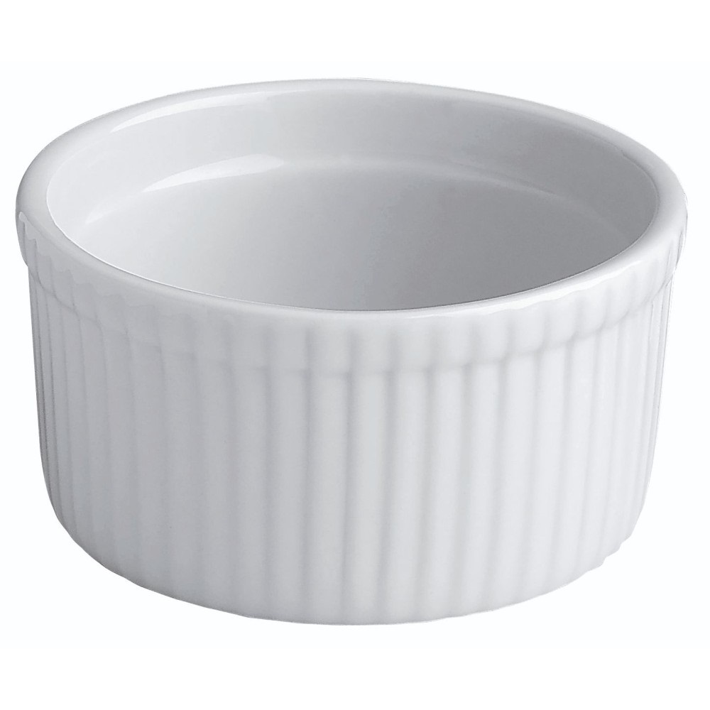 Μπολάκι Ramekin Πορσελάνης Λευκό Φ7xH4cm GTSA 61-1056