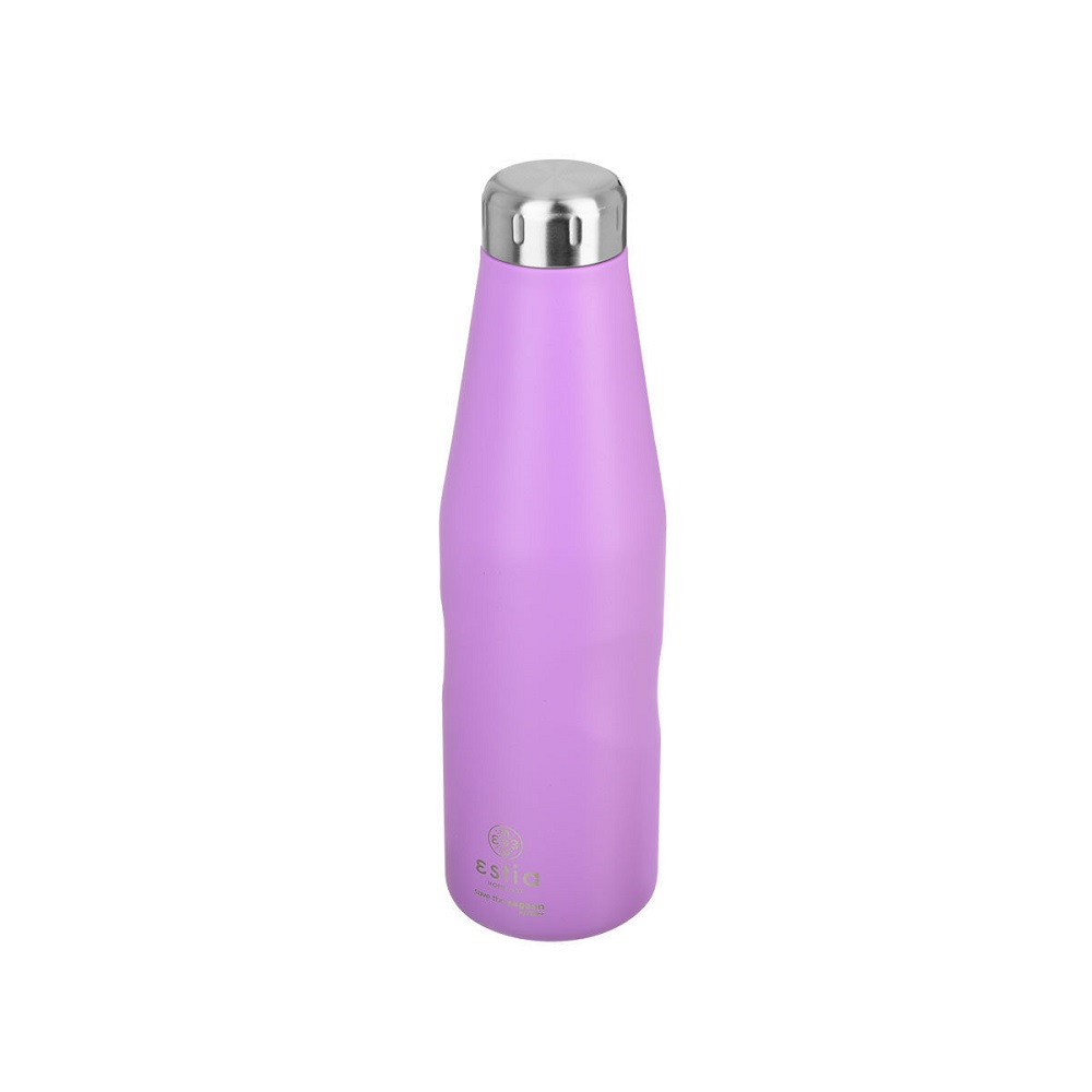 Μπουκάλι Ισοθερμικό Lavender Purple Διπλού Τοιχώματος 750ml Ανοξείδωτο 18/8 Save the Aegean εstia Home Art 01-9830 - 1