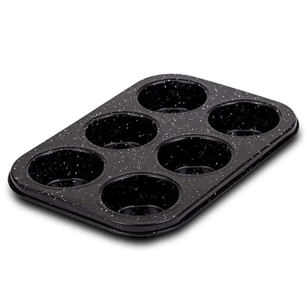 Φόρμα Ορθογώνια Για Muffins Ατσάλινη 480ml 26,5x18,5xH3cm Αντικολλητική Nature Nava 10-239-018 - 0