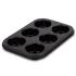 Φόρμα Ορθογώνια Για Muffins Ατσάλινη 480ml 26,5x18,5xH3cm Αντικολλητική Nature Nava 10-239-018 - 0