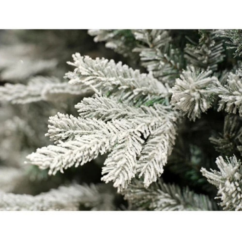 Χριστουγεννιάτικο Δέντρο Vermont Spruce Frosted 1,8m με 983 Κλαδιά και Φυσικό Φινίρισμα Kaemingk 689541 - 1