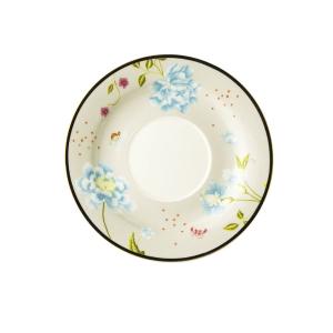 Πιατάκι Μικρής Κούπας Πορσελάνης Φ16xH2cm Cobblestone Uni Heritage Laura Ashley LA180474 - 60979