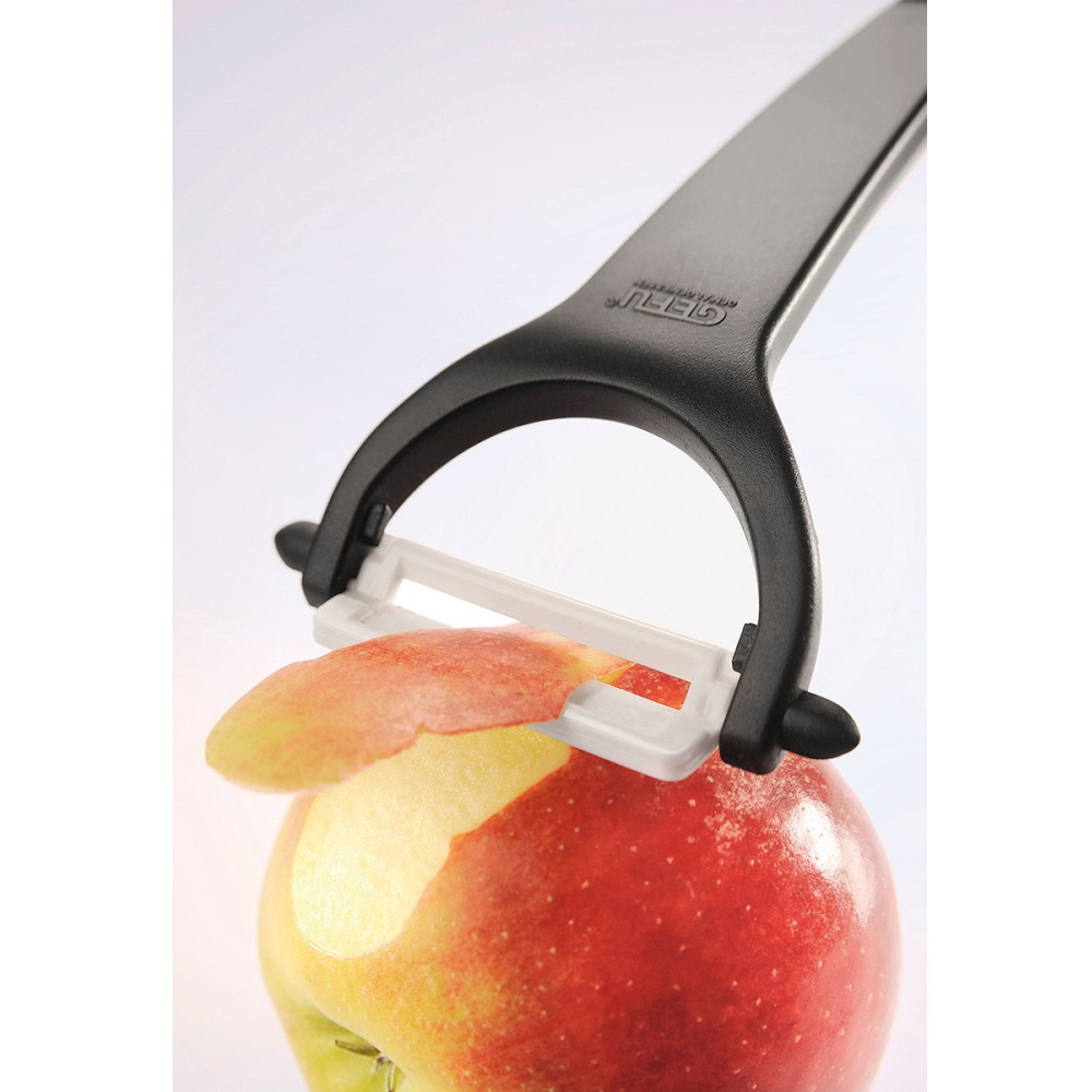 Αποφλοιωτής-Peeler Τ-Shape Κεραμική Λεπίδα 13,8cm Πλαστικός Ceramo Gefu 13630 - 1