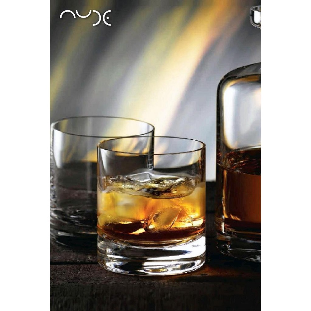 Ποτήρι Κρυσταλλίνης Whiskey 290ml Φ7,9xH8,6cm Rocks-S Nude NU64014 - 1