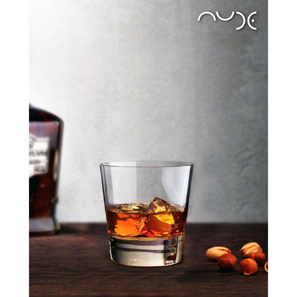 Ποτήρι Κρυσταλλίνης Whiskey 360ml Φ9,6xH10cm Rocks-V Nude NU64020 - 1