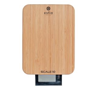 Ζυγαριά Κουζίνας Ψηφιακή 10Kg Bamboo Scale 10 εstia Home Art 06-12038 - 54706