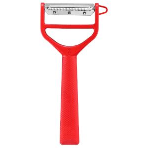 Αποφλοιωτής-Peeler T-Duo Ατσάλι 5,08cm Κόκκινο Πλαστική Λαβή Opinel 002429 - 43078