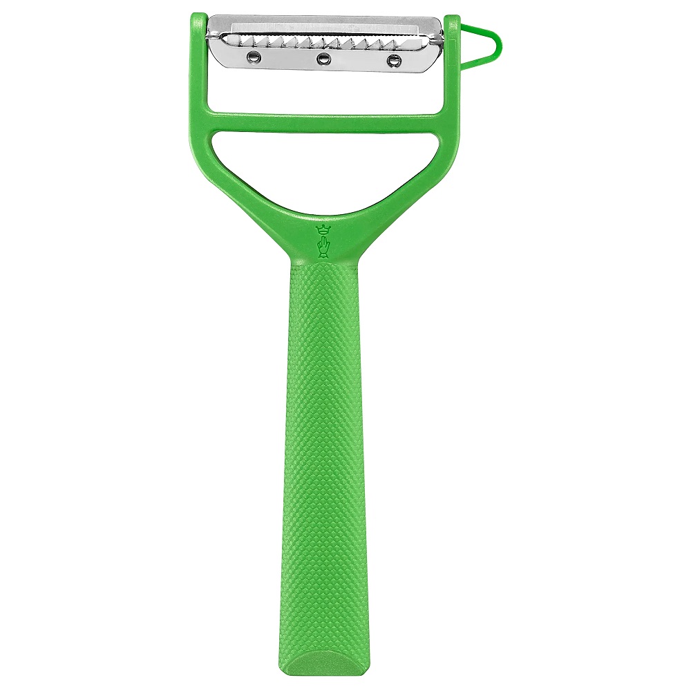 Αποφλοιωτής-Peeler T-Duo Ατσάλι 5,08cm Λαχανί Πλαστική Λαβή Opinel 002428 - 0