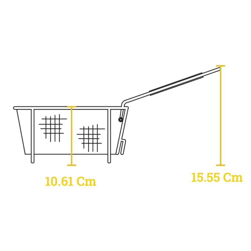Καλάθι Τηγανίσματος Ατσάλινο Φ22,86cm Για Μαντεμένιες Κατσαρόλες Lodge 8FB2 - 4