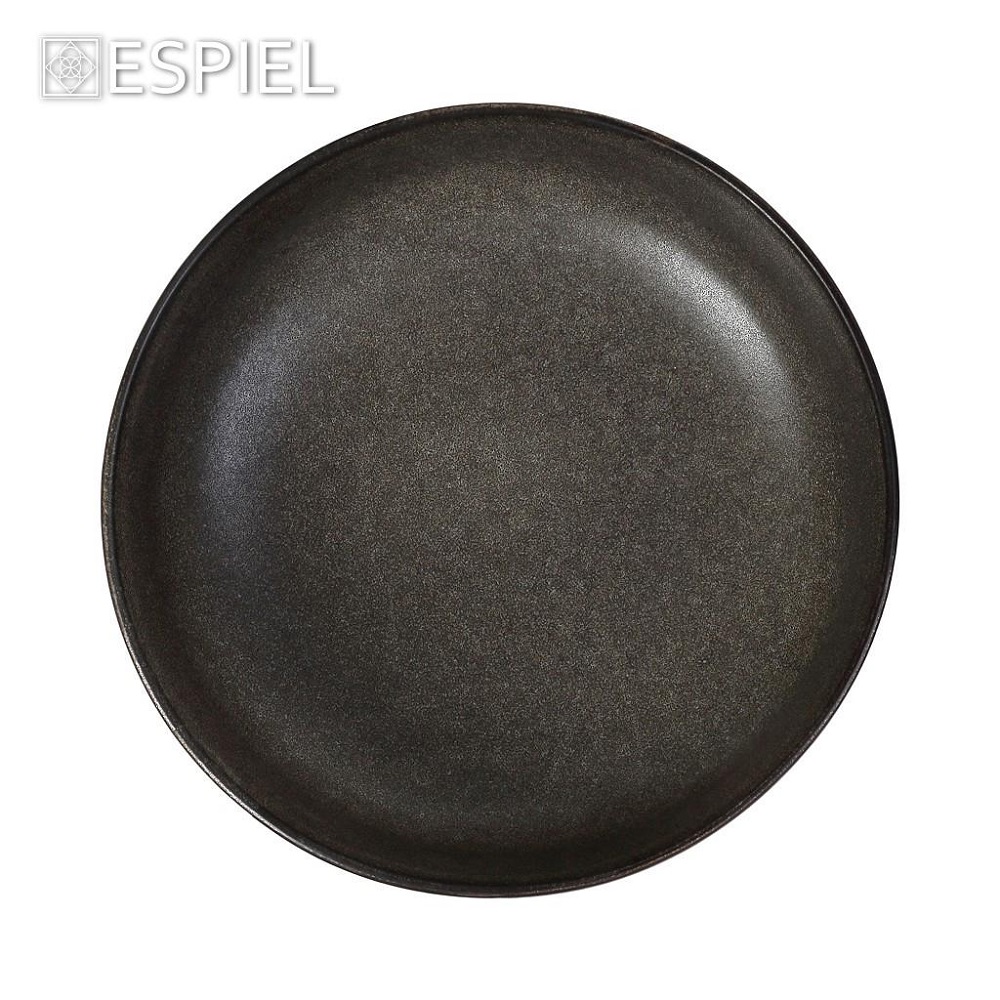 Πιάτο Βαθύ Stoneware Step Φ22xH5cm Olive Etna Espiel FRL115K4 - 1