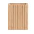 Ποτηράκι Τετράγωνο Μπάνιου 8,3x6,5xH10,3cm Bamboo Essentials εstia Home Art 02-13097 - 0