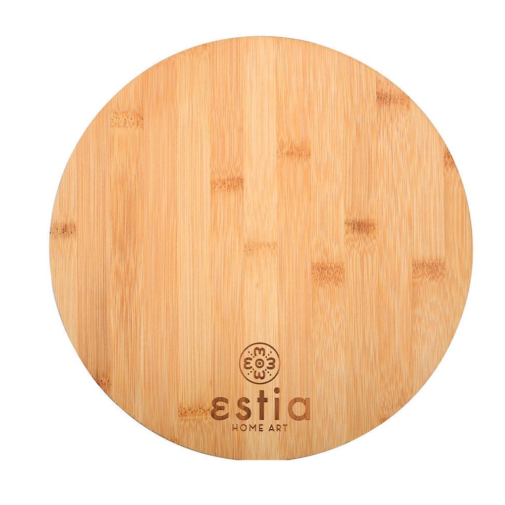 Επιφάνεια Κοπής Στρογγυλή Φ28cm Bamboo Essentials εstia Home Art 01-13769 - 0