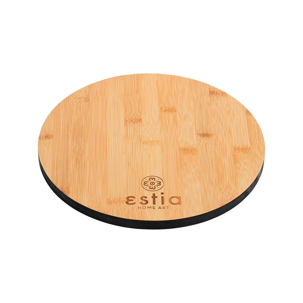 Επιφάνεια Κοπής Στρογγυλή Φ28cm Bamboo Essentials εstia Home Art 01-13769 - 1