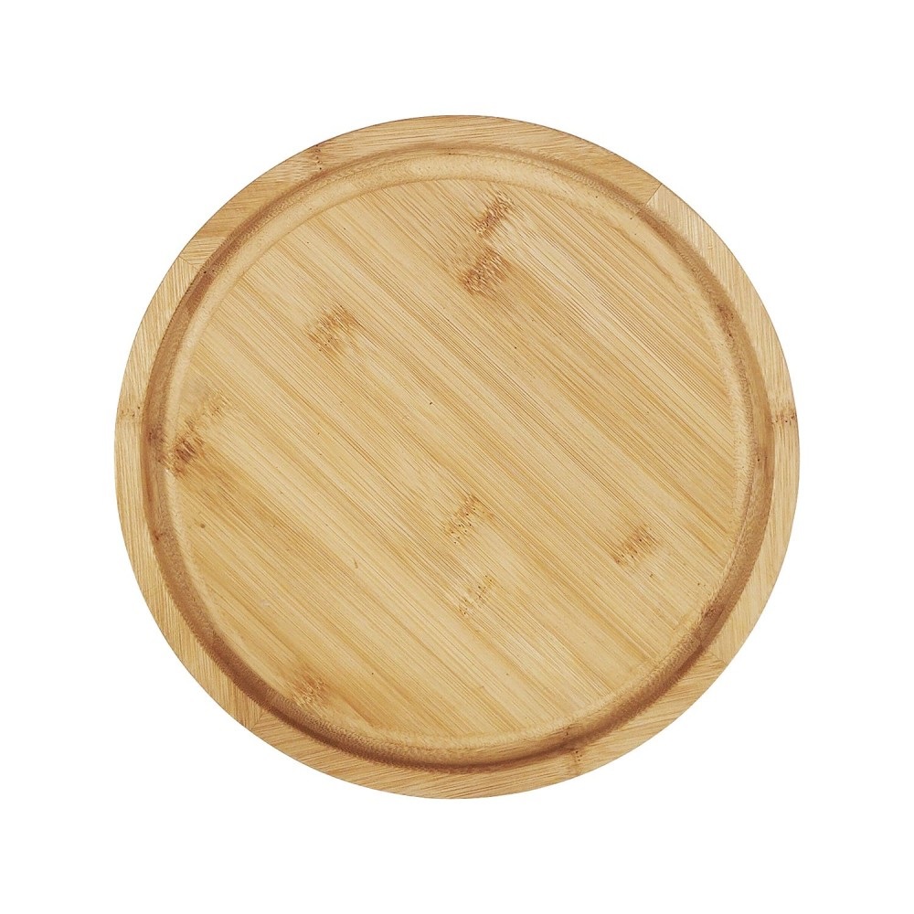 Πλατό Σερβιρίσματος Στρογγυλό Bamboo Φ25xH1,8cm GTSA 19-683