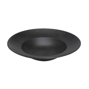 Πιάτο Βαθύ Pasta Στρογγυλό Πορσελάνης Φ27xH5,5cm Matt Black Terra Espiel TLM120K6 - 51950