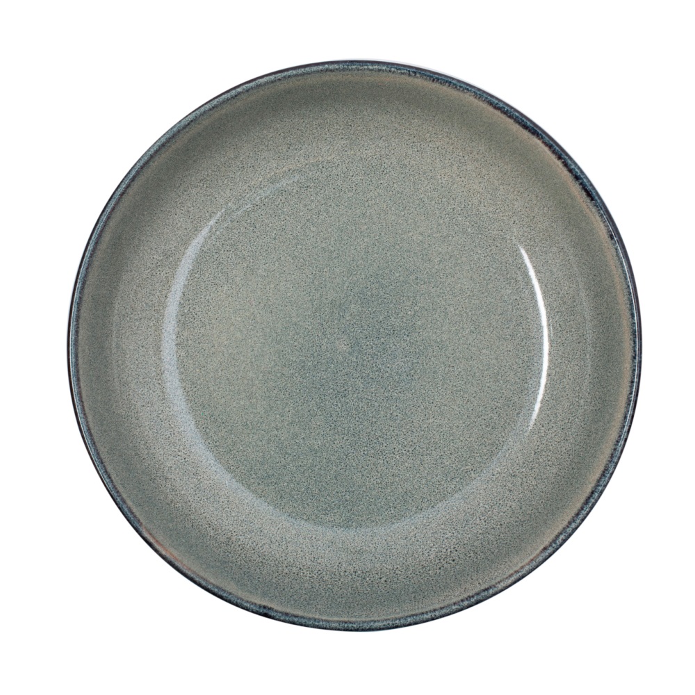 Σαλατιέρα Stoneware Στρογγυλή Φ22xH5cm Reactive Glaze Grain GTSA 67-28422 - 0