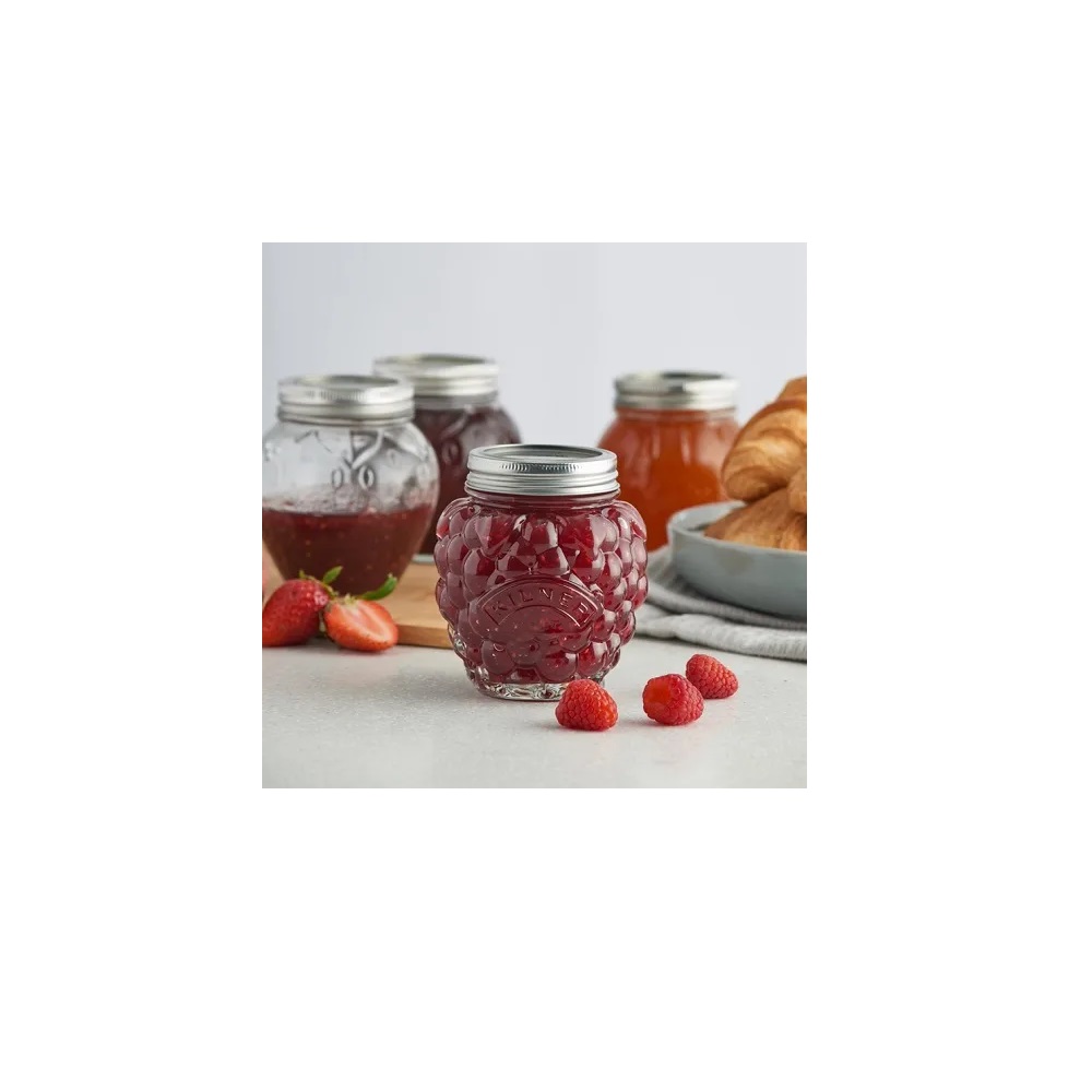 Βάζο Αποθήκευσης Με Καπάκι 400ml Ø10xH11cm Γυάλινο Berry Fruit Kilner 0025.056 - 2