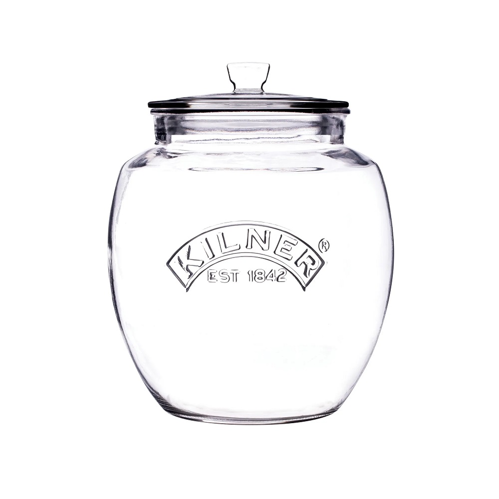 Βάζο Αποθήκευσης Με Καπάκι 2Lt Ø15,6xH19cm Γυάλινο Universal Kilner 0025.742 - 0