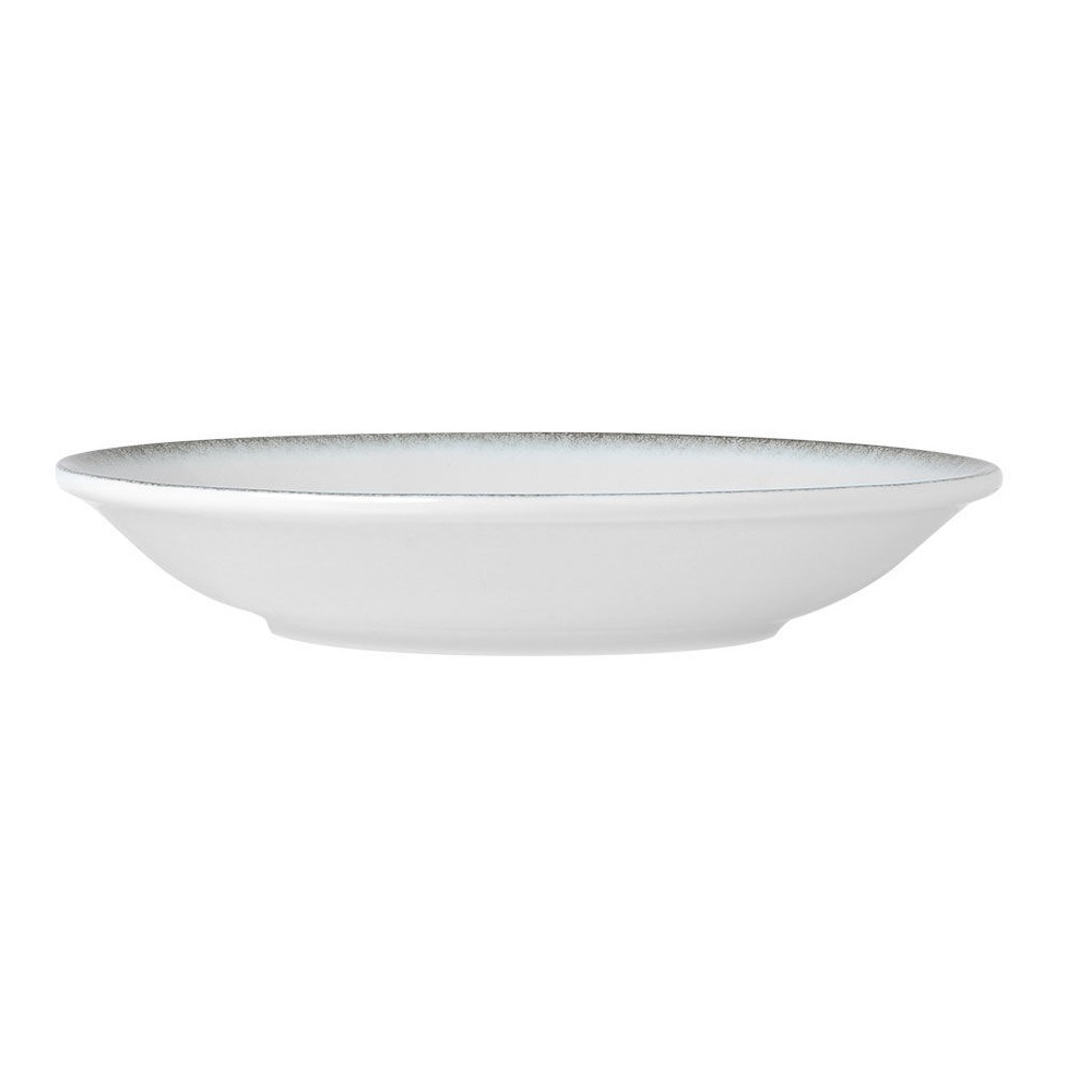 Πιάτο Βαθύ Πορσελάνης Φ23cm Άσπρο Pearl εstia Home Art 07-15350 - 2