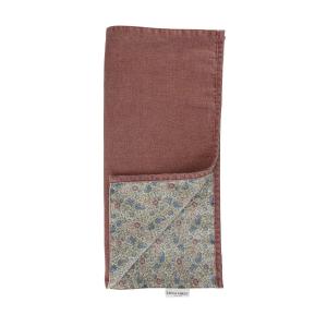 Runner Διπλής Όψης 150x40cm Daniela Oxblood Red Kitchen Linen Laura Ashley LA183243 - 61383