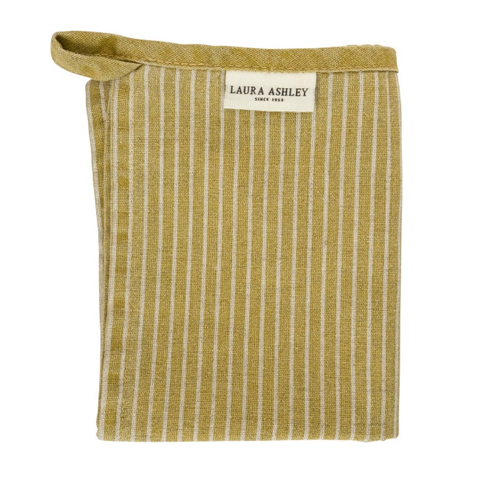 Πετσέτα Τσαγιού 70x50cm Daniela Oil Yellow Stripes Kitchen Linen Laura Ashley LA183141 - 0