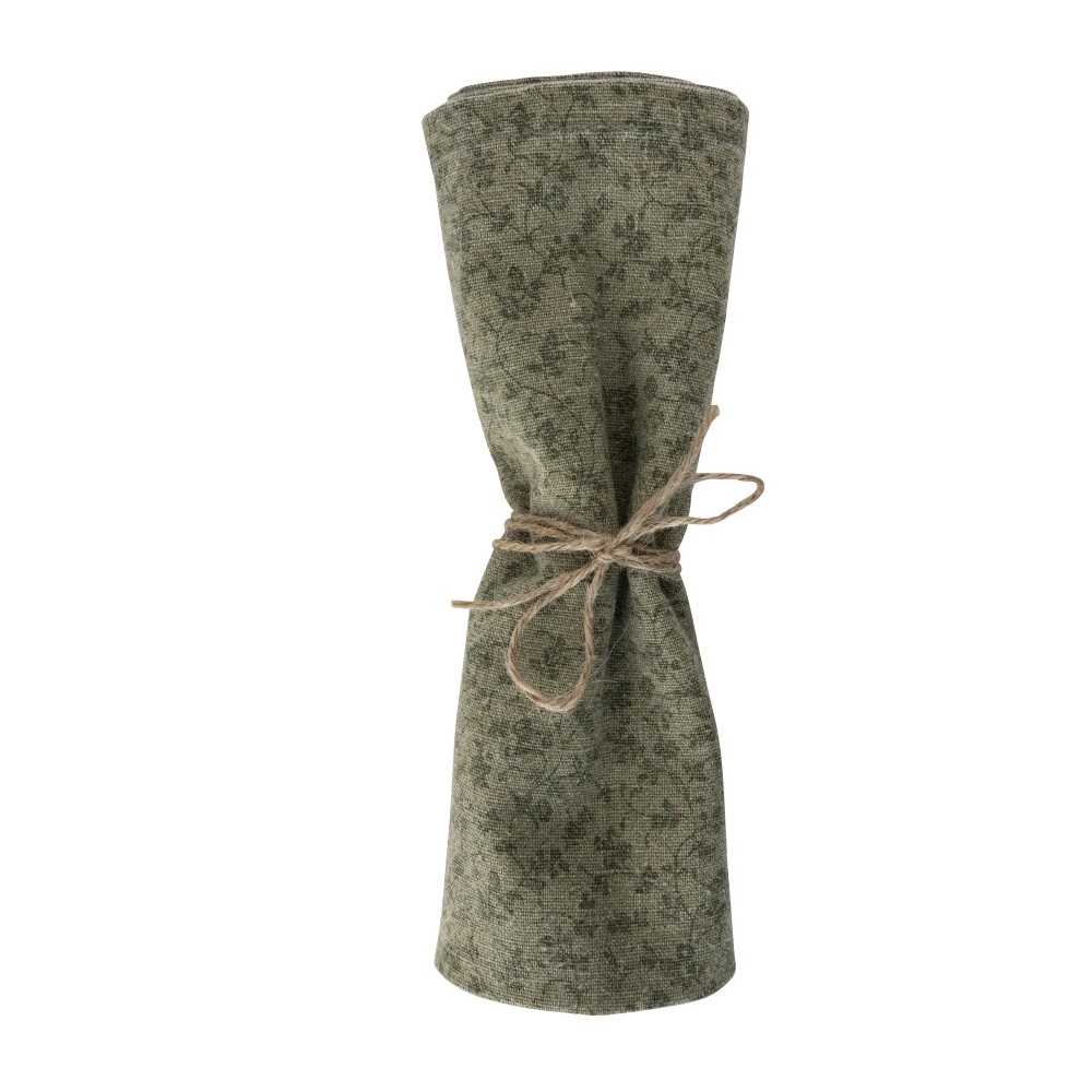 Πετσέτα Φαγητού 45x45cm Wild Clematis Sage Green Kitchen Linen Laura Ashley LA183149 - 1