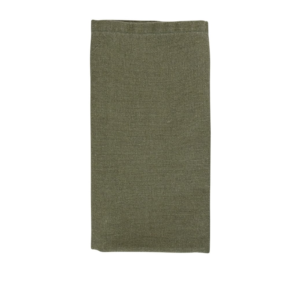 Πετσέτα Φαγητού 45x45cm Wild Clematis Sage Solid Green Kitchen Linen Laura Ashley LA183150 - 0