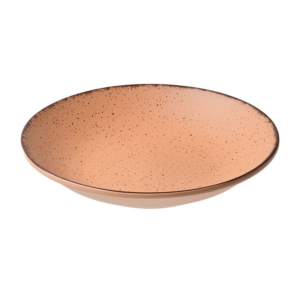 Πιάτο Βαθύ Πορσελάνης Φ23cm Salmon Terra εstia Home Art 07-15930 - 1