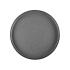 Πιάτο Ρηχό Step Πορσελάνης Φ21cm Grey Terra εstia Home Art 07-16333 - 0