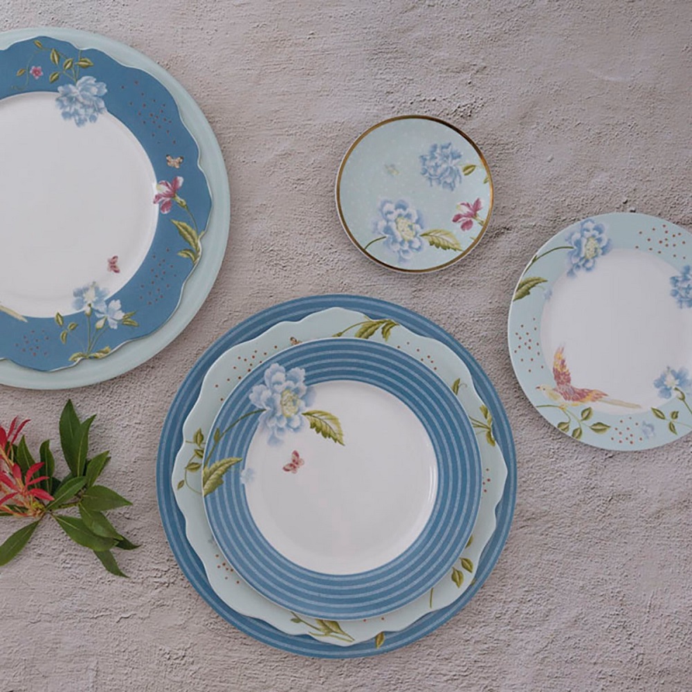 Πιάτο Ρηχό Πορσελάνης Φ24,5cm Irregular Seaspray Candy Heritage Laura Ashley LA180451 - 3