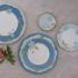 Πιάτο Ρηχό Πορσελάνης Φ24,5cm Irregular Seaspray Candy Heritage Laura Ashley LA180451 - 3