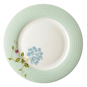 Πιάτο Ρηχό Πορσελάνης Στρογγυλό Φ26cm Mint Candy Heritage Laura Ashley LA182764 - 61560