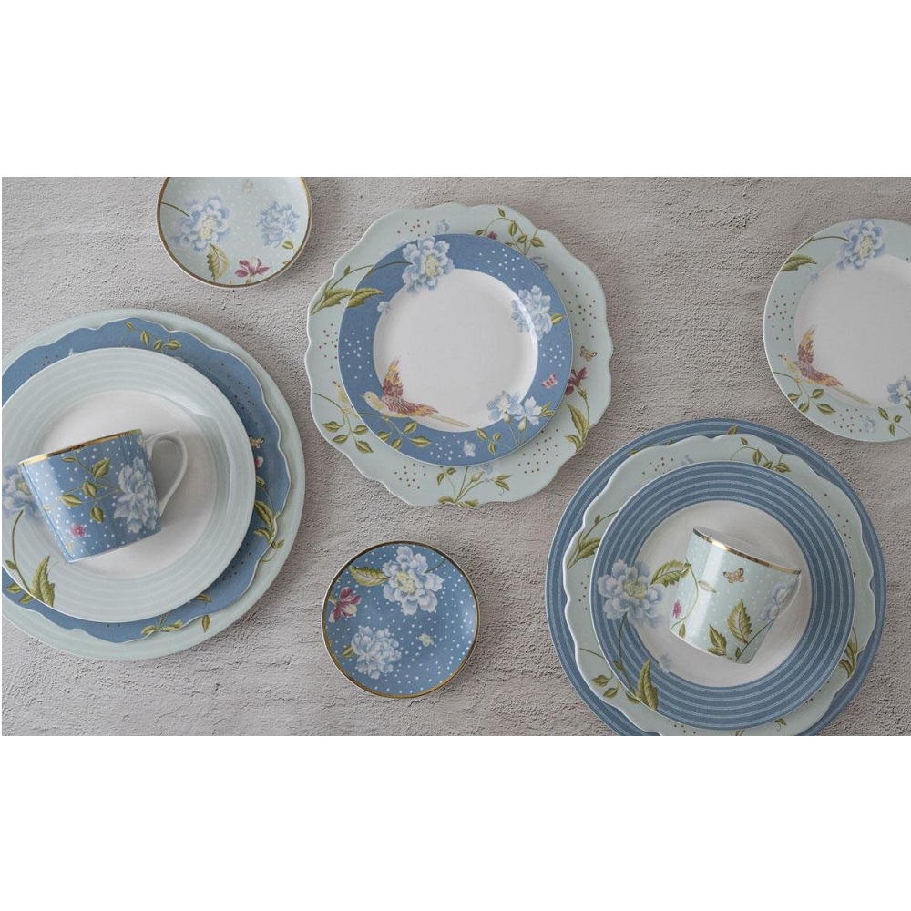 Πιάτο Ρηχό Πορσελάνης Στρογγυλό Φ26cm Mint Candy Heritage Laura Ashley LA182764 - 3