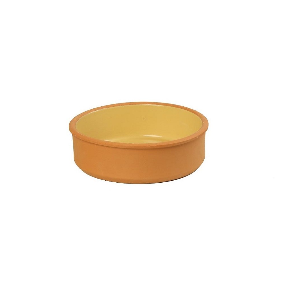 Μπολ Πυρίμαχο Terracotta 1000ml Φ19xH6cm Yellow Espiel NAK126K18 - 0