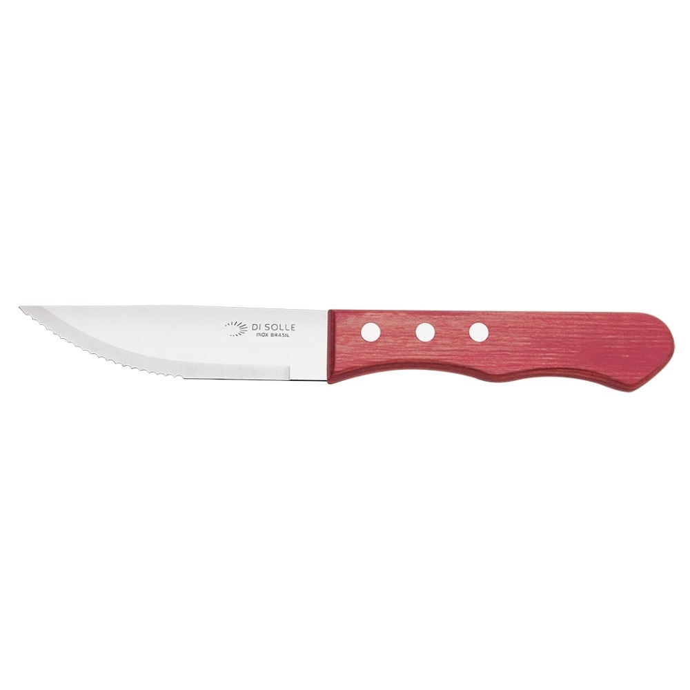 Μαχαίρι Steak Jumbo Οδοντωτό 11,8cm Με Ξύλινη Λαβή Sollewood (3 Τεμάχια) GTSA 44-0806 - 1