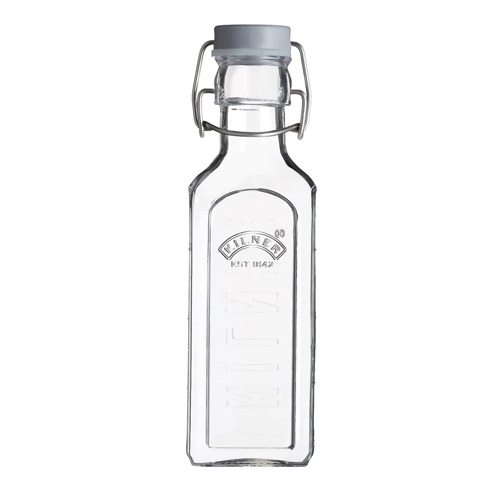 Φιάλη Γυάλινη 300ml Φ6xH20cm Με Κλίπ Kilner 0025.005 - 1