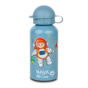 Μπουκάλι Αλουμινίου 400ml Μπλε Φ6,5xH16,5cm We Care Nava 10-125-011 - 58837